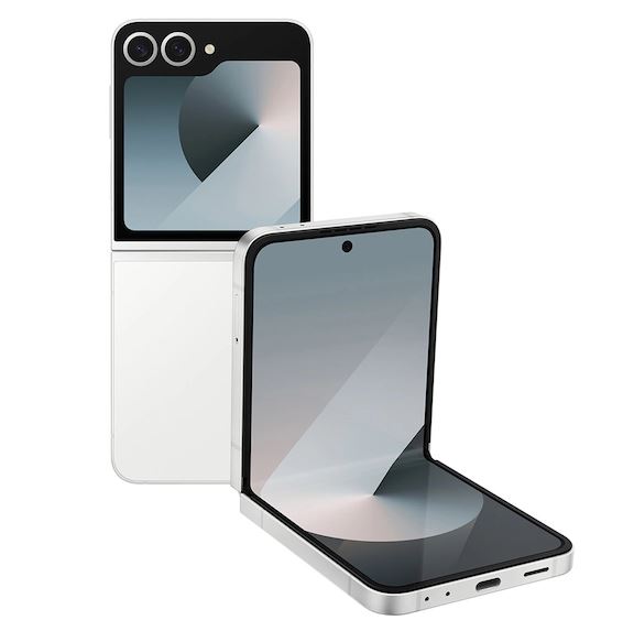 buy Cell Phone Samsung Galaxy Z Flip6 5G SM-F741 256GB - White - click for details